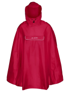VAUDE Unisex Valdipino Rain Poncho Red Uni