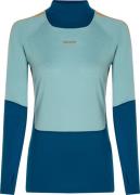 Icebreaker Women's Merino 200 Oasis+ Long Sleeve High Neck Atlantis/Hy...