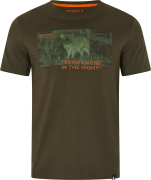 Seeland Men's Nightvision T-Shirt Pine Green