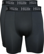 Avignon Men's AFTER Hunt Boxer Long 2-pack Basic Black