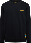 La Sportiva Men's Climbing On The Moon Sweatshirt Nero/Giallo