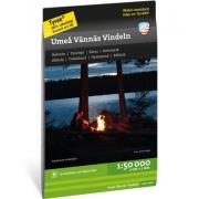 Calazo förlag Umeå Vännäs Vindeln 1:50 000 NoColour