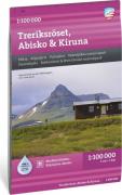 Calazo förlag Treriksröset, Abisko & Kiruna 1:100000 Multi