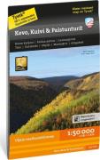 Calazo förlag Kevo, Kuivi & Paistunturit 1:50000 Multi