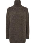 Weekend Max Mara Verdier Kvinde Bordeaux Sweaters Str L - Bomuld hos M...