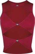 OW Collection Chiara Top Kvinde Deep Red Toppe Str L - Polyester hos M...