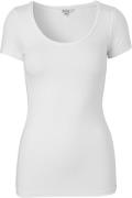 mbyM Siliana Tshirt Kvinde 888 Optical White Kortærmede T-shirts Str L...