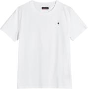 Morris Stockholm James Tee Mand White Kortærmede T-shirts Str XL - hos...