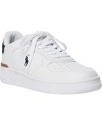 Polo Ralph Lauren Masters Court Leather Sneaker Mand White/navy Pp Sne...