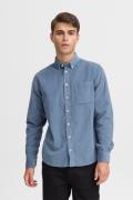 Casual Friday Cfanton LS BD Baby Cord Shirt Mand Country Blue Langærme...