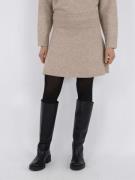 Neo Noir Gisa Knit Skirt Kvinde Sand Melange Korte Nederdele Str 40 - ...