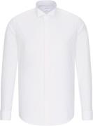 Seidensticker Gala Shirt Slim Long Sleeve Wing Collar Uni Mand White L...