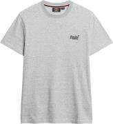 Superdry Essential Logo EMB TEE Mand Light Grey Grindle Feeder Kortærm...