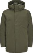 Jack & Jones Jjekeen Parka SN Mand Grape Leaf Overgangsjakker Str M - ...