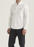 Morris Stockholm Oxford Button Down Shirt Mand White Langærmede Skjort...