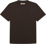 Woodbird Wbbaine Base tee Mand Brown Kortærmede T-shirts Str L - Bomul...