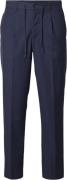 Selected Homme Slh190reg Tapered Leroy Pleat Pant Mand Sky Captain Chi...