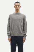 Samsøe Samsøe Isak Knit Sweater 15010 Mand Dark Grey Mel. Sweaters Str...