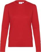 Saint Tropez Milasz Pullover Kvinde Racing Red Sweaters Regular Fit St...