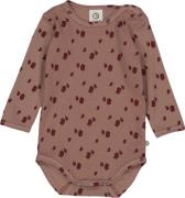 Müsli by Green Cotton Apple l/s Body Str 92 - Daydream/ Cabernet/ Bark...