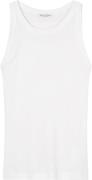 Marc O’Polo Top, 1 1 rib Kvinde White Tanktoppe Str L - hos Magasin