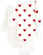 Petit Bateau 3 Bodies US ML Varian18m Str 18M - Variante 1 Langærmede ...