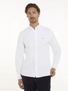 Tommy Hilfiger Solid Heritage Oxford RF Shirt Mand Optic White Langærm...