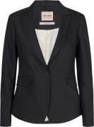 Mos Mosh Blake Night Blazer Kvinde Black Blazere Str 40 - hos Magasin