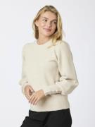 Neo Noir Angie Knit Blouse Kvinde Ivory Sweaters Str 42 - Uld hos Maga...