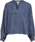 Object Objjohnson RE L/S Vneck TOP Noos Kvinde Bering Sea Toppe Str 40...