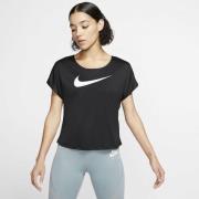 Nike Swoosh Run Ss Top L - Trænings T-shirts Polyester hos Magasin