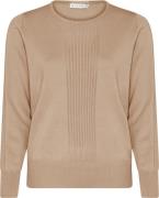 Micha Bbjumper_BB Autumn Viscoseknit Kvinde D.Nougat Sweaters Str XXL ...