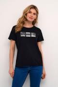 Cream Crnorma Tshirt Kvinde Cambodia Pictures Black Kortærmede T-shirt...