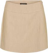 Bruuns Bazaar Cindysusbbelica Skirt/shorts Kvinde Beige Melange Korte ...