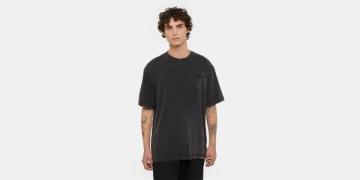 Dickies Plentywood TEE SS Dble Dye/acid WAS Mand Dble Dye/acd Bl Kortæ...