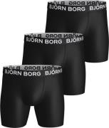 Björn Borg Performance Boxer 3p L - Boxershorts hos Magasin