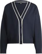 BOSS Flodina Kvinde Dark Blue Cardigans Str L - hos Magasin