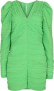 Designers Remix Sanremo Sleeve Dress Kvinde Kermit Green Korte Kjoler ...