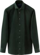 ETON Contemporary Fit Dark Green Fine Whale Coruroy Shirt Mand Grøn La...