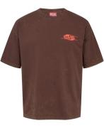 Diesel Tboxt-q8 T-shirt Mand 7es Kortærmede T-shirts Str L - hos Magas...