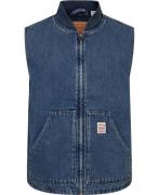 Levi's Sansome Vest GET Involved T Mand Blå Overgangsjakker Relaxed Fi...