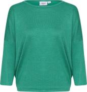 Saint Tropez A2561, Milasz Rneck Pullover Kvinde Emerald Melange Sweat...