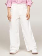 Tommy Hilfiger Fine Corduroy Wide LEG Pant Str 8 - Ancient White Bukse...