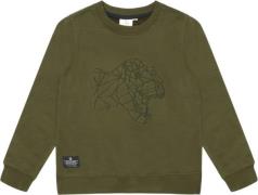 The New Tnlamar Sweatshirt Str 110-116 cm/5-6 år - Ivy Green Sweatshir...