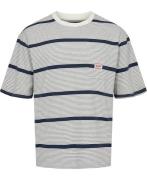 Levi's SS Workwear TEE Beam Stripe SP Mand Blå Kortærmede T-shirts Loo...