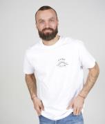 ELSK Boomerang CH Men's Brushed Tshirt Mand 001 Optic White Kortærmede...