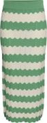 YAS Yasbee HMW Midi Knit Skirt Kvinde Green Bee/birch Midi Nederdele S...