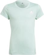 adidas Aeroready 3ipes T-shirt 128 - T-shirts Polyester hos Magasin