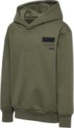 Hummel Hmlarchie Hoodie Str 8 år / 128 cm - Army Sweatshirts hos Magas...