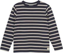 En Fant Tshirt LS Stripe Str 128 - Parisian Night Langærmede T-shirts ...